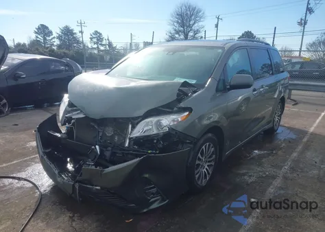2020 Toyota Sienna Xle z USA, uszkodzony, nr VIN 5TDYZ3DC5LS031938